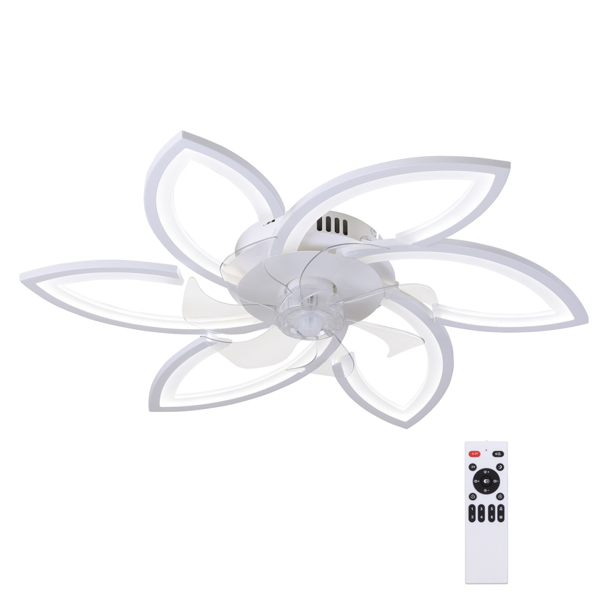 Brilagi - LED Dimmable ceiling light with a fan LED/50W/230V 3000-6500K white + remote control