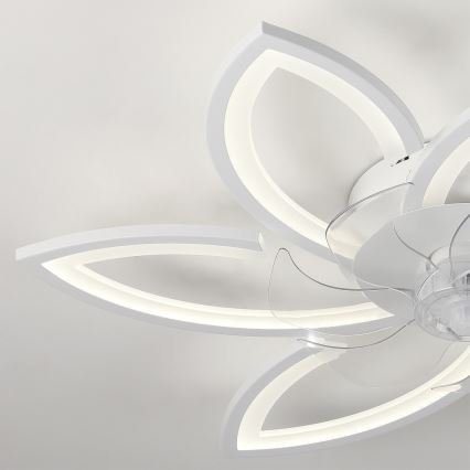 Brilagi - LED Dimmable ceiling light with a fan LED/50W/230V 3000-6500K white + remote control