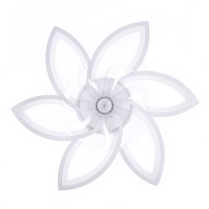 Brilagi - LED Dimmable ceiling light with a fan LED/50W/230V 3000-6500K white + remote control