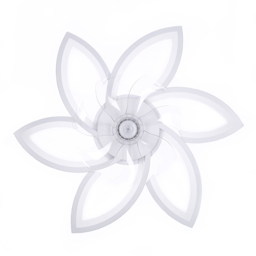 Brilagi - LED Dimmable ceiling light with a fan LED/50W/230V 3000-6500K white + remote control