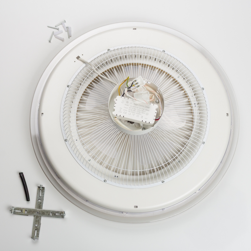 Brilagi - LED Dimmable light with a fan RONDA LED/48W/230V 3000-6000K white + remote control