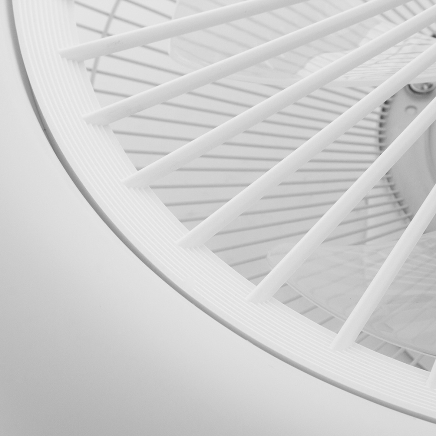 Brilagi - LED Dimmable light with a fan RONDA LED/48W/230V 3000-6000K white + remote control