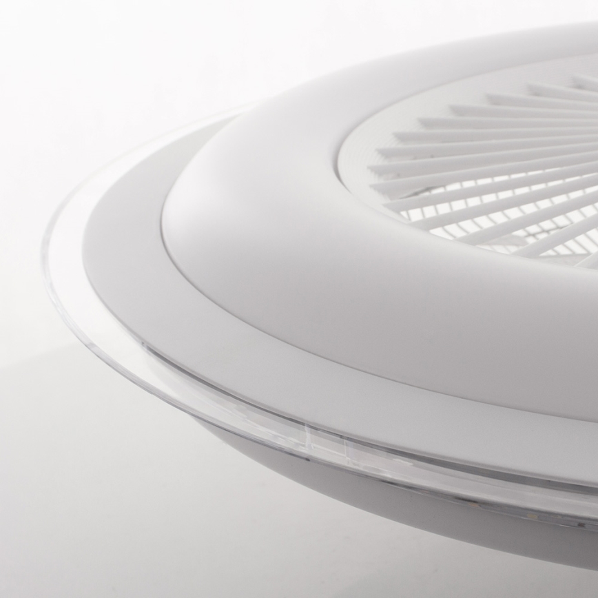 Brilagi - LED Dimmable light with a fan RONDA LED/48W/230V 3000-6000K white + remote control