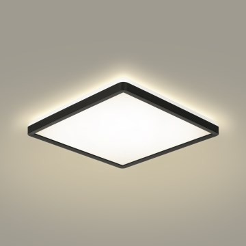 Brilagi - LED Dimmable light with a motion and dusk sensor ULTRA SLIM LED/18W/230V 30x30 cm + remote control