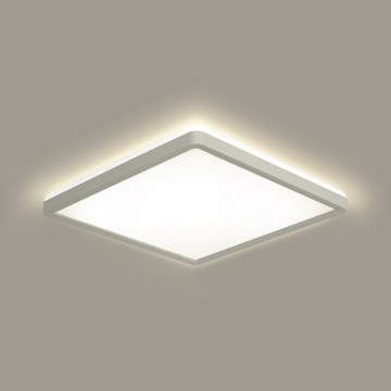 Brilagi - LED Dimmable light with a motion and dusk sensor ULTRA SLIM LED/18W/230V 30x30 cm + remote control
