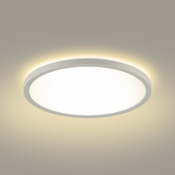 Brilagi - LED Dimmable light with a motion and dusk sensor ULTRA SLIM LED/18W/230V d. 30 cm + remote control