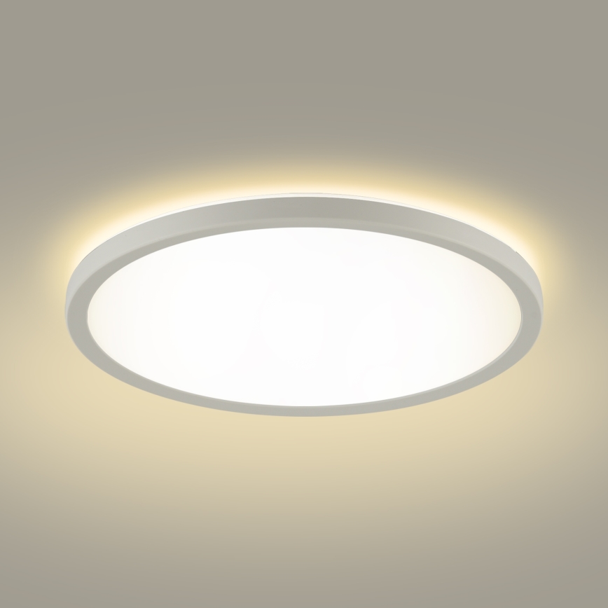 Brilagi - LED Dimmable light with a motion and dusk sensor ULTRA SLIM LED/24W/230V d. 42 cm + remote control