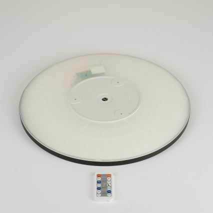 Brilagi - LED Dimmable light with motion and dusk sensor ULTRA SLIM LED/24W/230V d. 42 cm + remote control