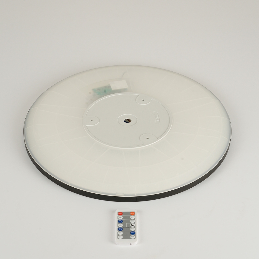 Brilagi - LED Dimmable light with motion and dusk sensor ULTRA SLIM LED/24W/230V d. 42 cm + remote control