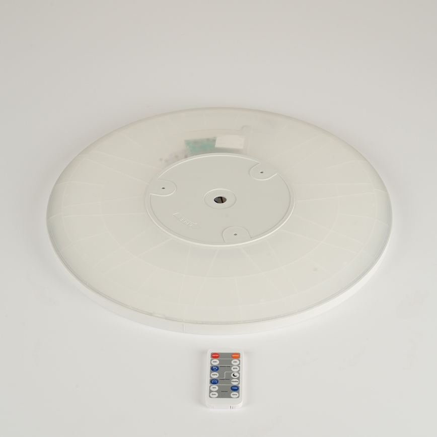 Brilagi - LED Dimmable light with a motion and dusk sensor ULTRA SLIM LED/24W/230V d. 42 cm + remote control