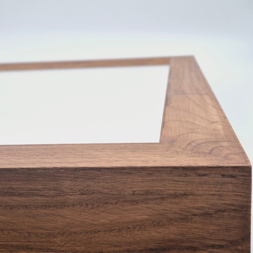 Brilagi - LED Dimmable bathroom ceiling light WOODY FRAME LED/50W/230V oak cherry 60x60 cm 3000-6000K IP44 + remote control