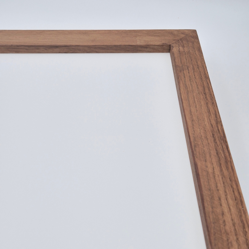 Brilagi - LED Dimmable bathroom ceiling light WOODY FRAME LED/50W/230V oak cherry 60x60 cm 3000-6000K IP44 + remote control