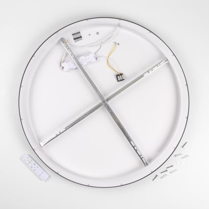 Brilagi - LED Dimmable Ceiling Light FALCON II LED/108W/230V 3000–6500K Ø80 cm Black + Remote Control