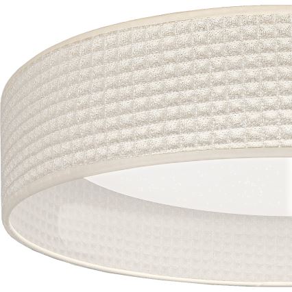 BRILAGI - LED Dimmable Ceiling Light VELVET SMARTIX STARS LED/36W/230V 3000-6000K Ø 55 cm cream Wi-Fi Tuya Beacon + remote control