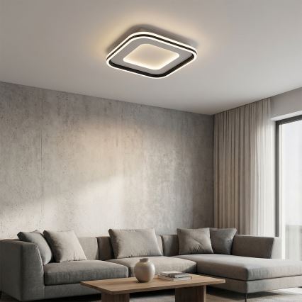 Brilagi - Dimmable LED Ceiling Light TRIVARO 65W/230V 3000-6000K 30x30 cm + Remote Control