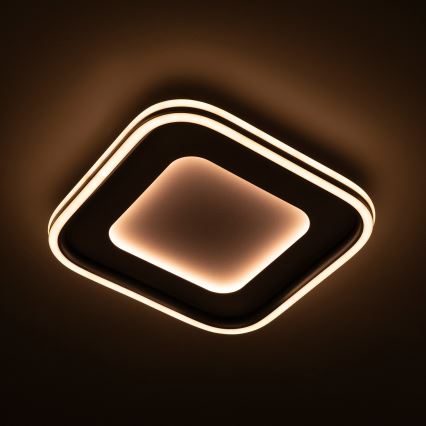 Brilagi - Dimmable LED Ceiling Light TRIVARO 65W/230V 3000-6000K 30x30 cm + Remote Control