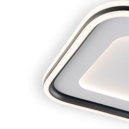 Brilagi - Dimmable LED Ceiling Light TRIVARO 65W/230V 3000-6000K 30x30 cm + Remote Control