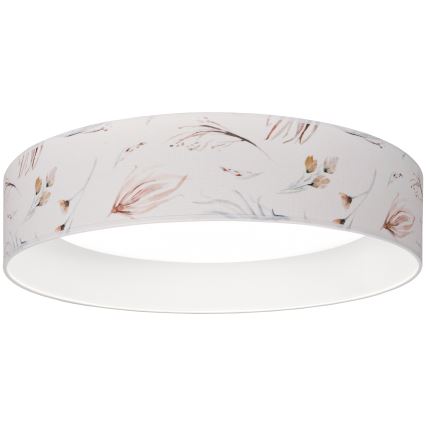BRILAGI - VELVET SMARTIX LED Dimmable Ceiling Light LED/36W/230V 3000-6000K Ø 55 cm white/flowers Wi-Fi Tuya Beacon + remote control