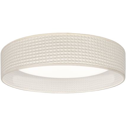 BRILAGI - LED Dimmable Ceiling Light VELVET SMART VARI LED/24W/230V 3000–6500K Ø 45 cm Cream + Remote Control