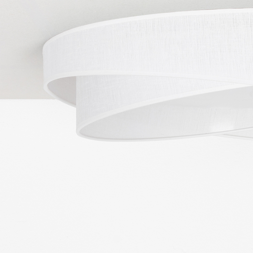 BRILAGI - LED Dimmable ceiling light VELVET TWIST LED/36W/230V 3000-6000K Ø 65 cm Wi-Fi Tuya Beacon white + remote control