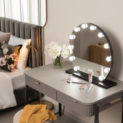 Brilagi - LED Dimmable make-up mirror HOLLYWOOD LED/12W/230V 3000/4000/6500K