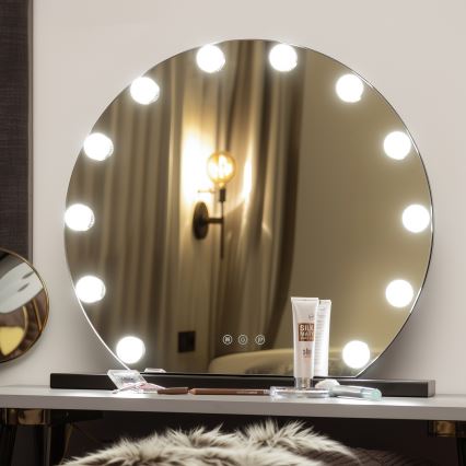 Brilagi - LED Dimmable make-up mirror HOLLYWOOD LED/12W/230V 3000/4000/6500K