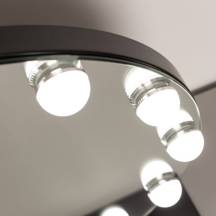 Brilagi - LED Dimmable make-up mirror HOLLYWOOD LED/12W/230V 3000/4000/6500K