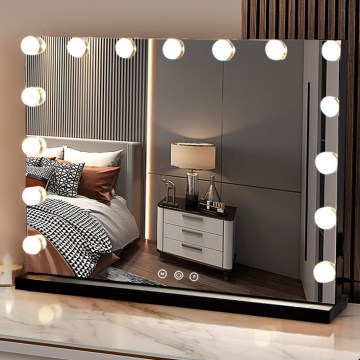 Brilagi - LED Dimmable make-up mirror HOLLYWOOD LED/15W/230V 3000/4000/6500K