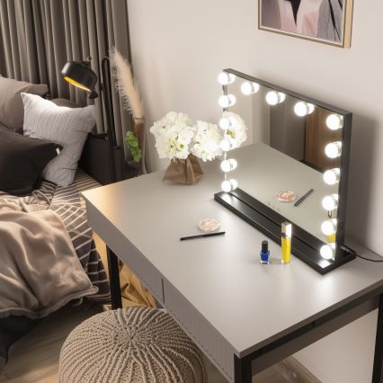 Brilagi - LED Dimmable make-up mirror HOLLYWOOD LED/15W/230V 3000/4000/6500K