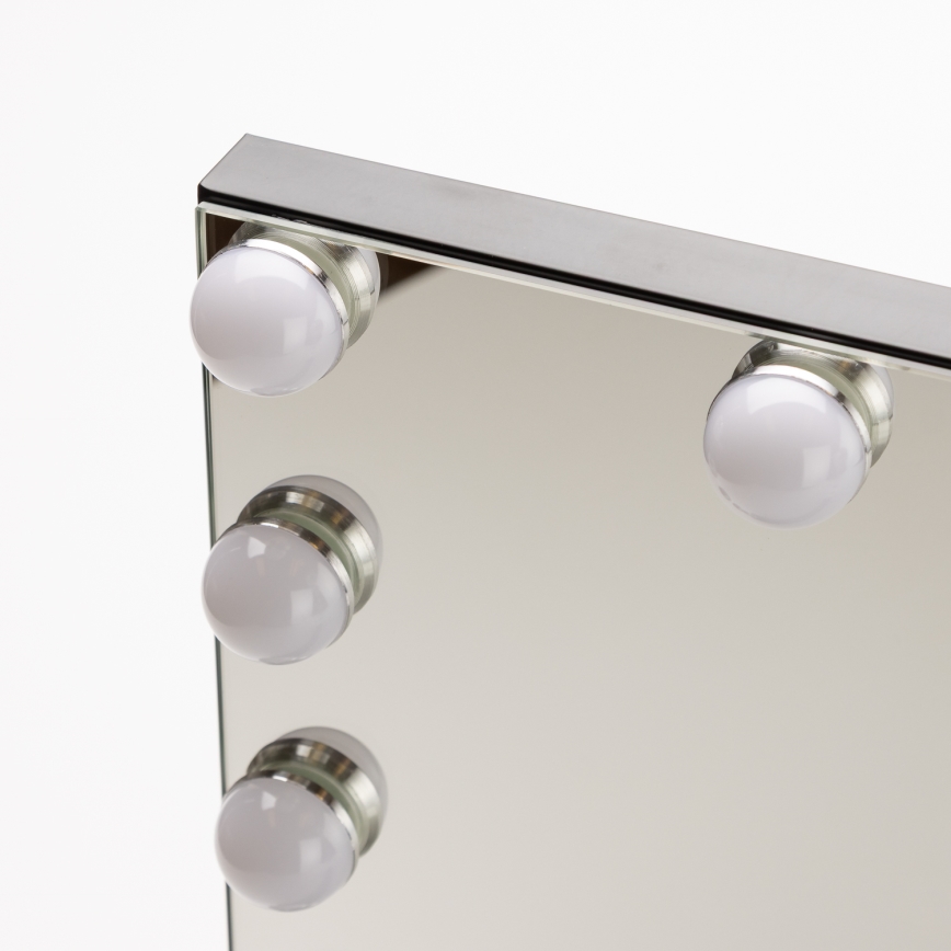 Brilagi - LED Dimmable make-up mirror HOLLYWOOD LED/15W/230V 3000/4000/6500K