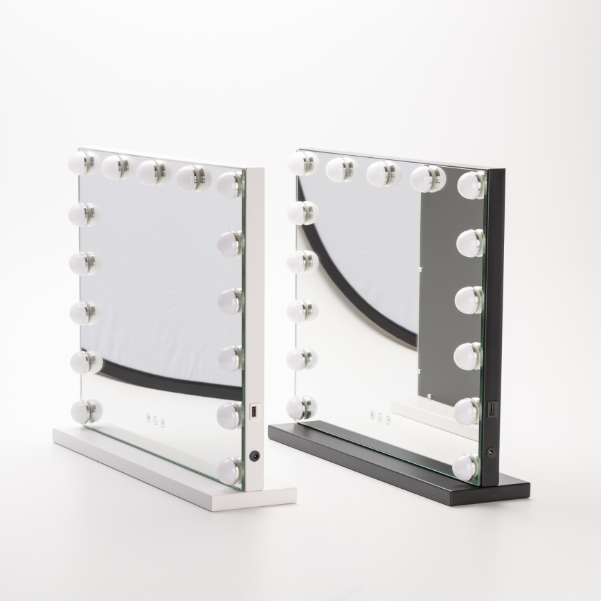 Brilagi - LED Dimmable make-up mirror HOLLYWOOD LED/15W/230V 3000/4000/6500K