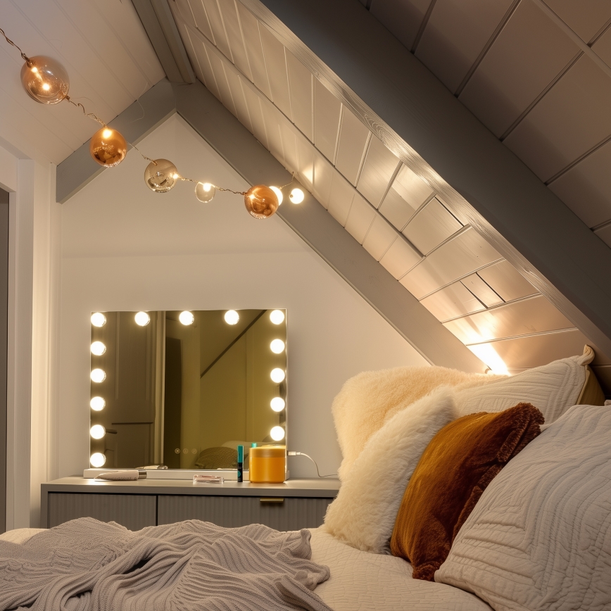 Brilagi - LED Dimmable make-up mirror HOLLYWOOD LED/15W/230V 3000/4000/6500K