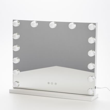 Brilagi - LED Dimmable make-up mirror HOLLYWOOD LED/15W/230V 3000/4000/6500K
