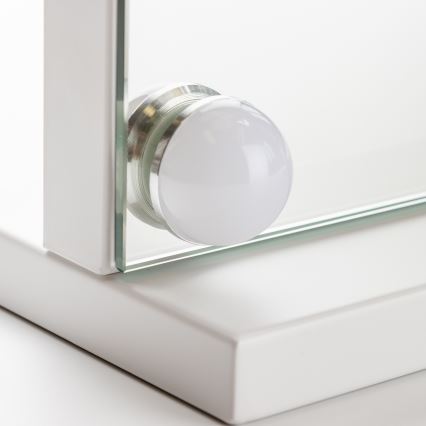 Brilagi - LED Dimmable make-up mirror HOLLYWOOD LED/15W/230V 3000/4000/6500K