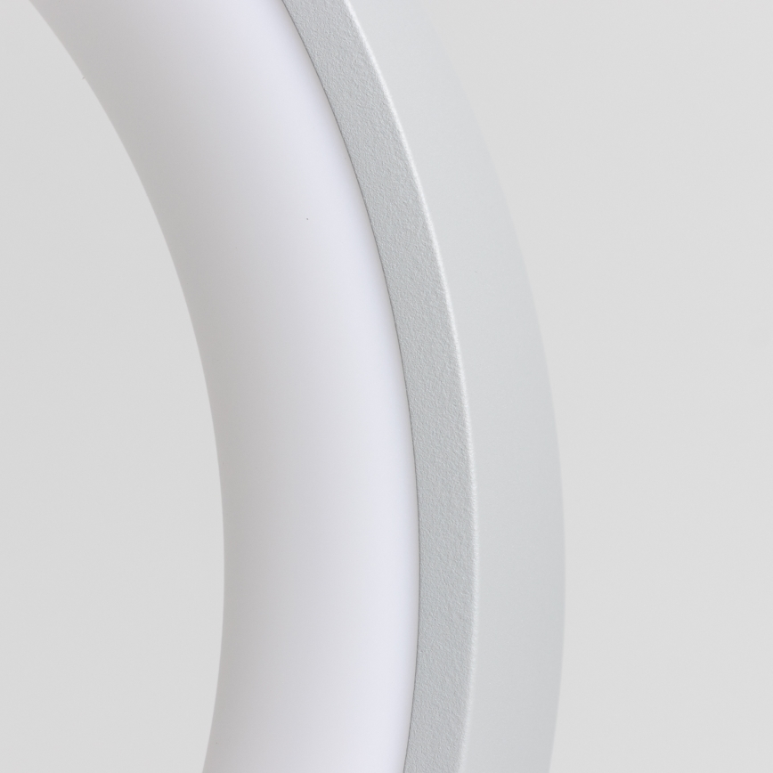 Brilagi - LED Dimmable Cable-Suspended Pendant FALCON LED/80W/230V 3000-6500K Ø 60 cm grey + remote control