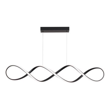 Brilagi - LED Dimmable Pendant Light on Cable DNA LED/41W/230V 4100K Black + Remote Control