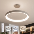 BRILAGI - LED Dimmable pendant light on cable FALCON II LED/108W/230V 3000-6500K Ø 80 cm beige + remote control