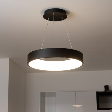 Brilagi - LED Dimmable Pendant Light on Cable FALCON LED/40W/230V 3000-6500K Ø 45 cm Black + Remote Control