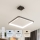 Brilagi - LED Dimmable Pendant Light on Cable FALCON SLIM LED/50W/230V 3000-6500K 50x50 cm Black + Remote Control