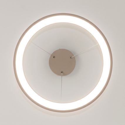 BRILAGI - LED Dimmable pendant light on cable FALCON SLIM LED/42W/230V 3000-6500K pr. 50 cm beige + remote control