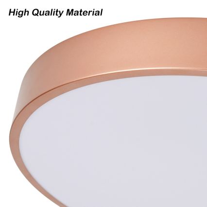 BRILAGI - POOL SMART LED Dimmable Ceiling Light 100W/230V 3000-6000K Ø 80 cm Tuya Wi-Fi Bronze + Remote Control