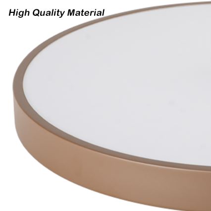 Brilagi - Dimmable LED luminaire POOL SMART LED/128W/230V Ø 100 cm Wi-Fi Tuya + remote control, brown