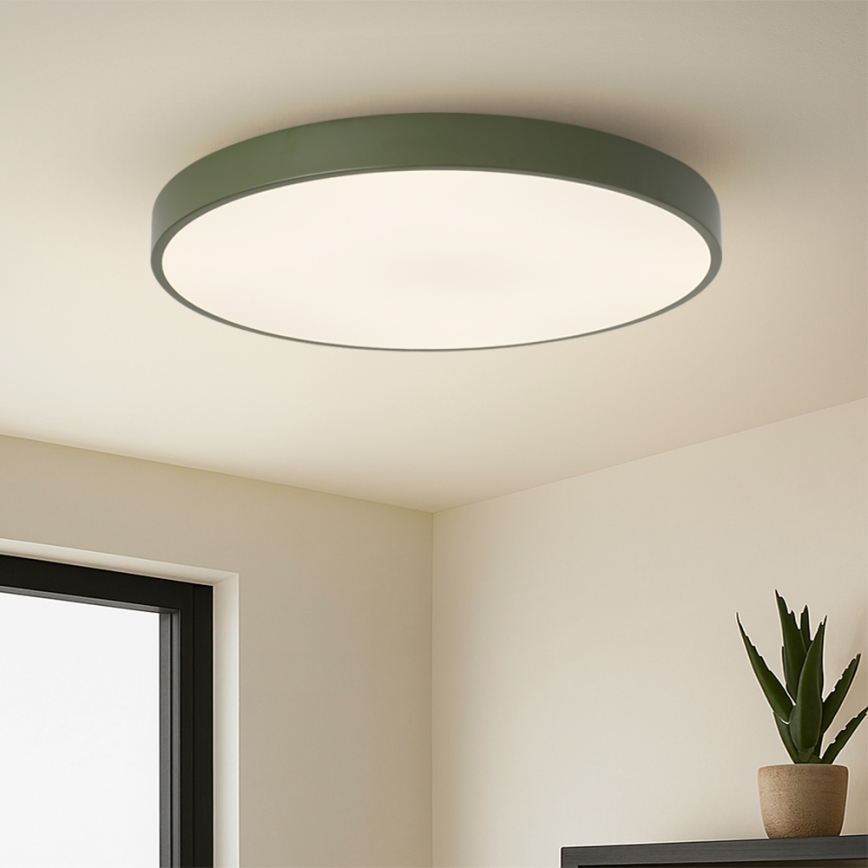 Brilagi - POOL SMART Dimmable LED Fixture 100W/230V Ø 80 cm 3000-6000K Wi‑Fi Tuya + Remote Control, Green