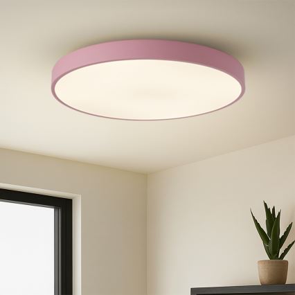 Brilagi - POOL SMART LED Dimmable Light/100W/230V Ø 80 cm 3000-6000K Wi-Fi Tuya + remote control pink