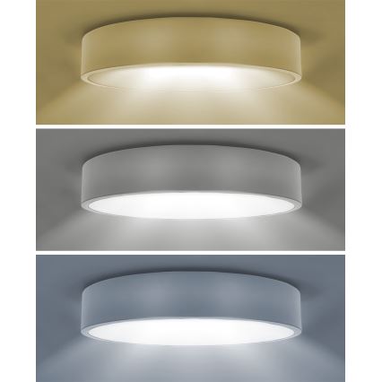 Brilagi - POOL SMART 48W LED Dimmable Ceiling Light, 40 cm, 230V, 3000–6000K, Tuya Wi‑Fi + Remote Control, White