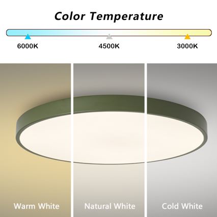 Brilagi - Dimmable POOL SMART LED pool light/128W/230V Ø 100 cm 3000-6000K Tuya Wi-Fi + remote control green