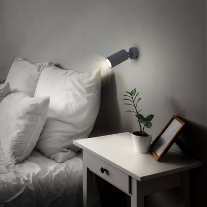 Brilagi - SELE LED RGBW Dimmable Spotlight 1xGU10/4,8W/230V 3000K Anthracite + Remote Control