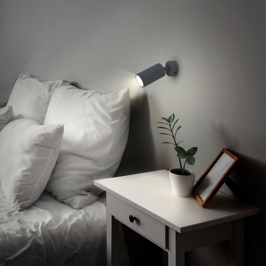 Brilagi - SELE LED RGBW Dimmable Spotlight 1xGU10/4,8W/230V 3000K Anthracite + Remote Control