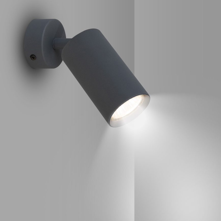 Brilagi - SELE LED RGBW Dimmable Spotlight 1xGU10/4,8W/230V 3000K Anthracite + Remote Control