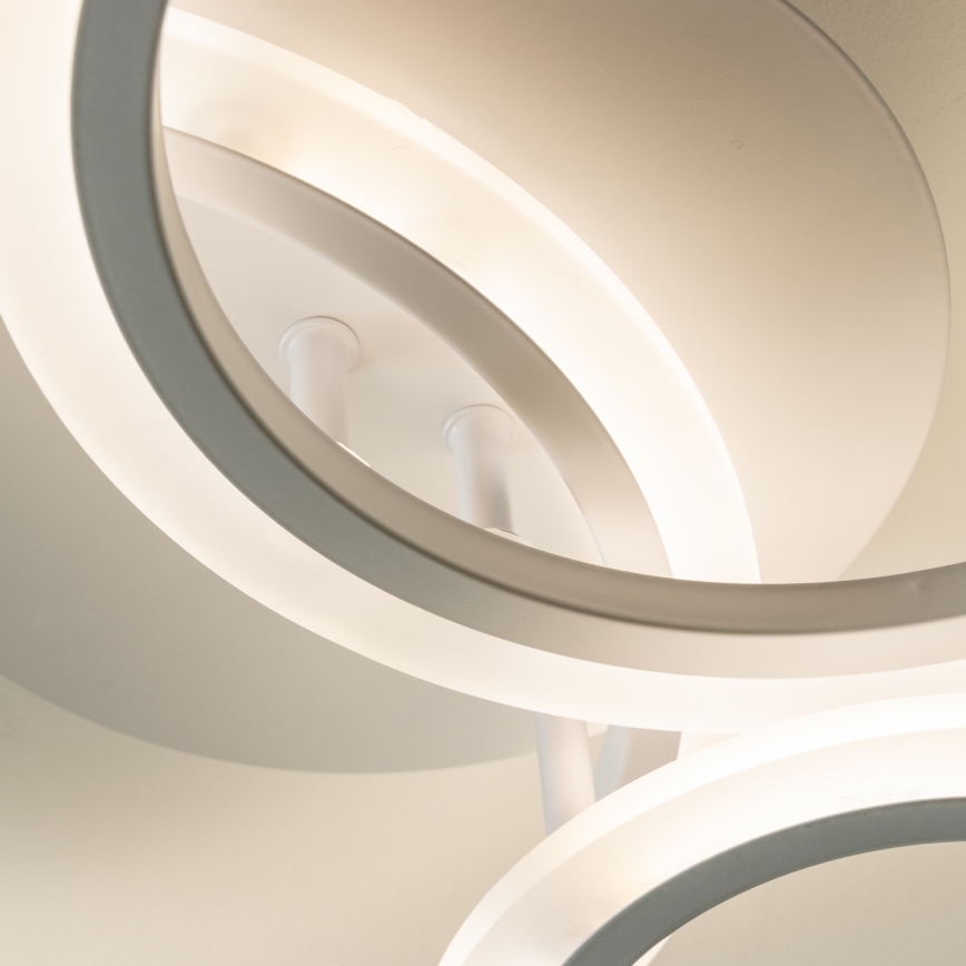 Brilagi - LED Dimmable surface-mounted chandelier ORBITS LED/40W/230V 3000-6500K white + remote control